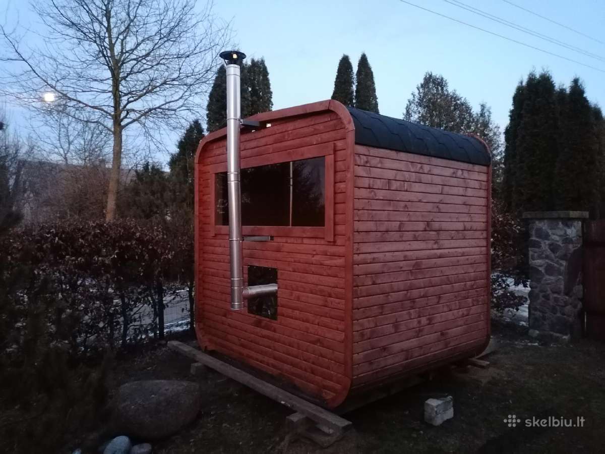 Cube Sauna: pusapvalė lauko pirtis - nuotraukos Nr. 34