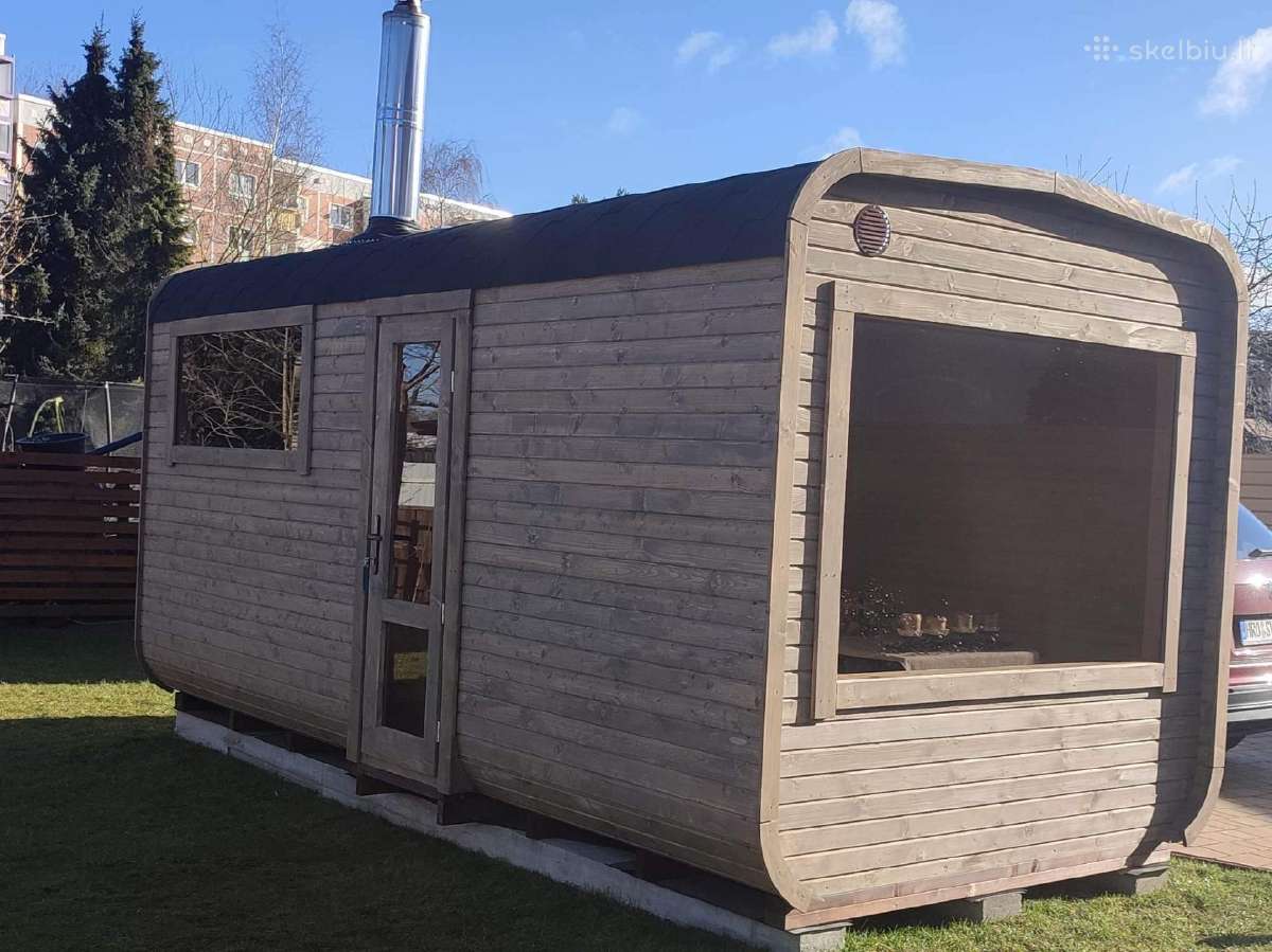 Cube Sauna: pusapvalė lauko pirtis - nuotraukos Nr. 16