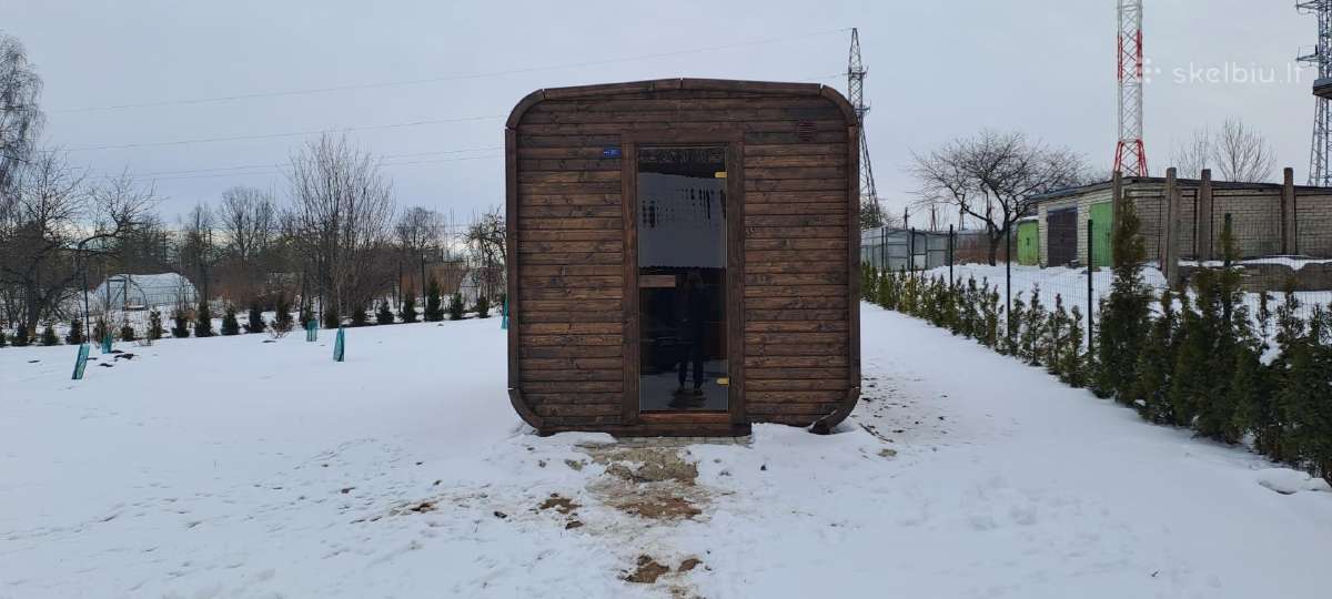 Cube Sauna: pusapvalė lauko pirtis - nuotraukos Nr. 36