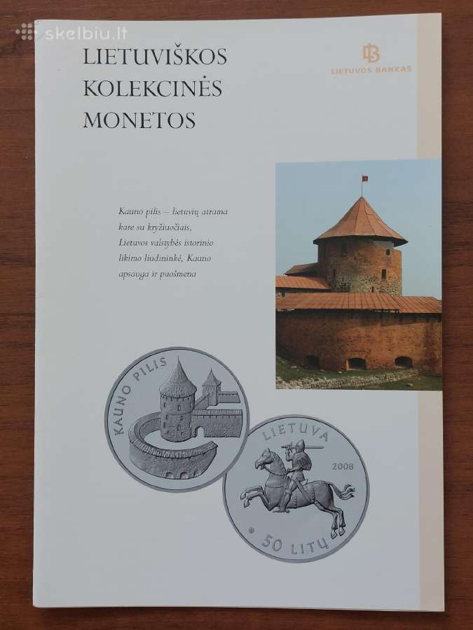Lankstinukas 50 Litų 2008 m. - Kauno pilis .
