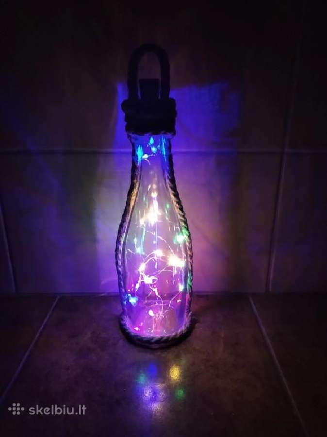 LED lemputės dekoracijom