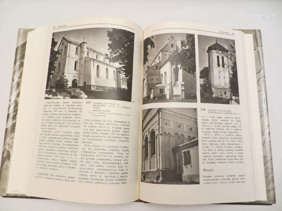 Knyga Lietuvos architektūros istorija 1-2 tomai - nuotraukos Nr. 12