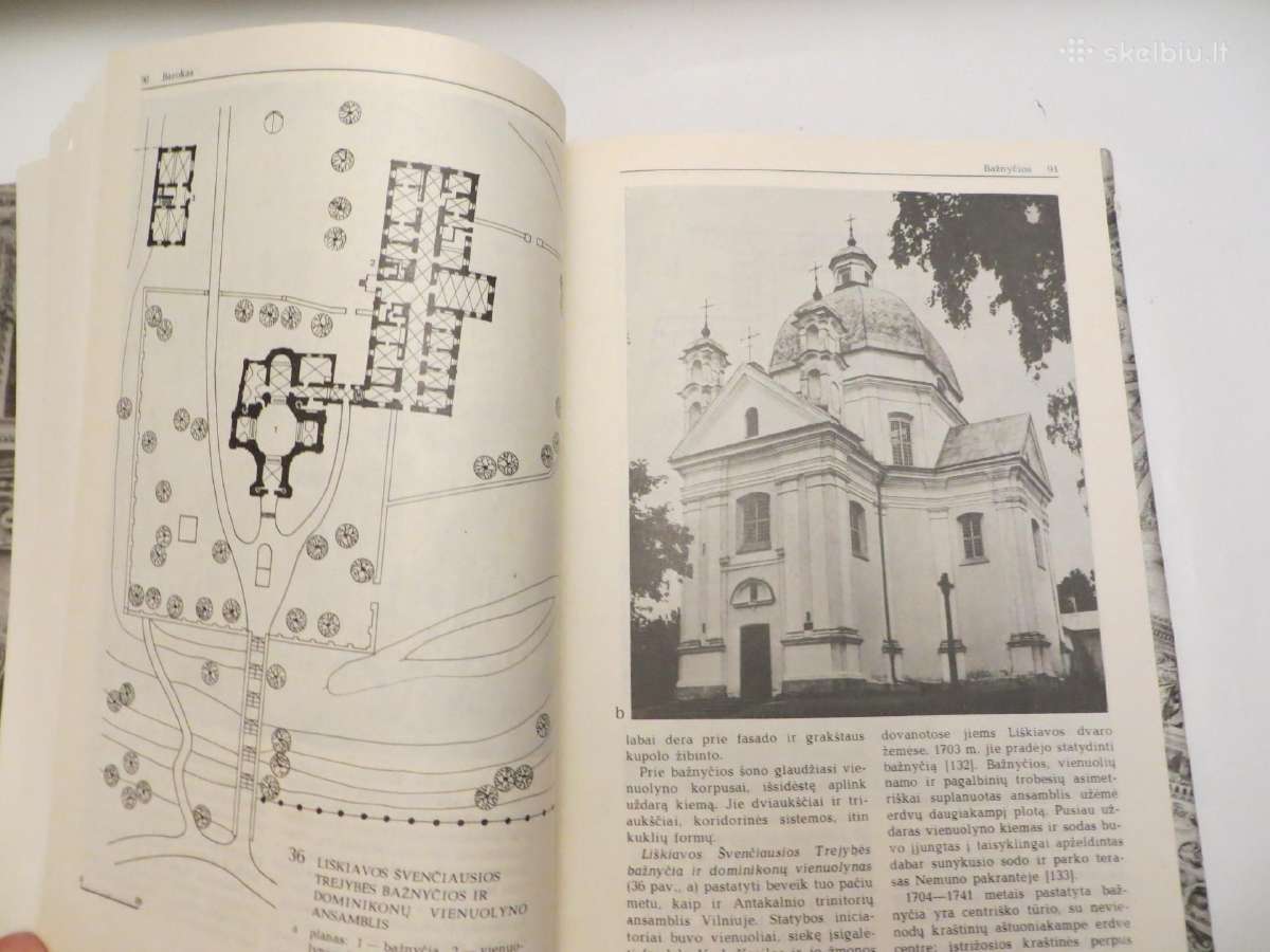 Knyga Lietuvos architektūros istorija 1-2 tomai - nuotraukos Nr. 25