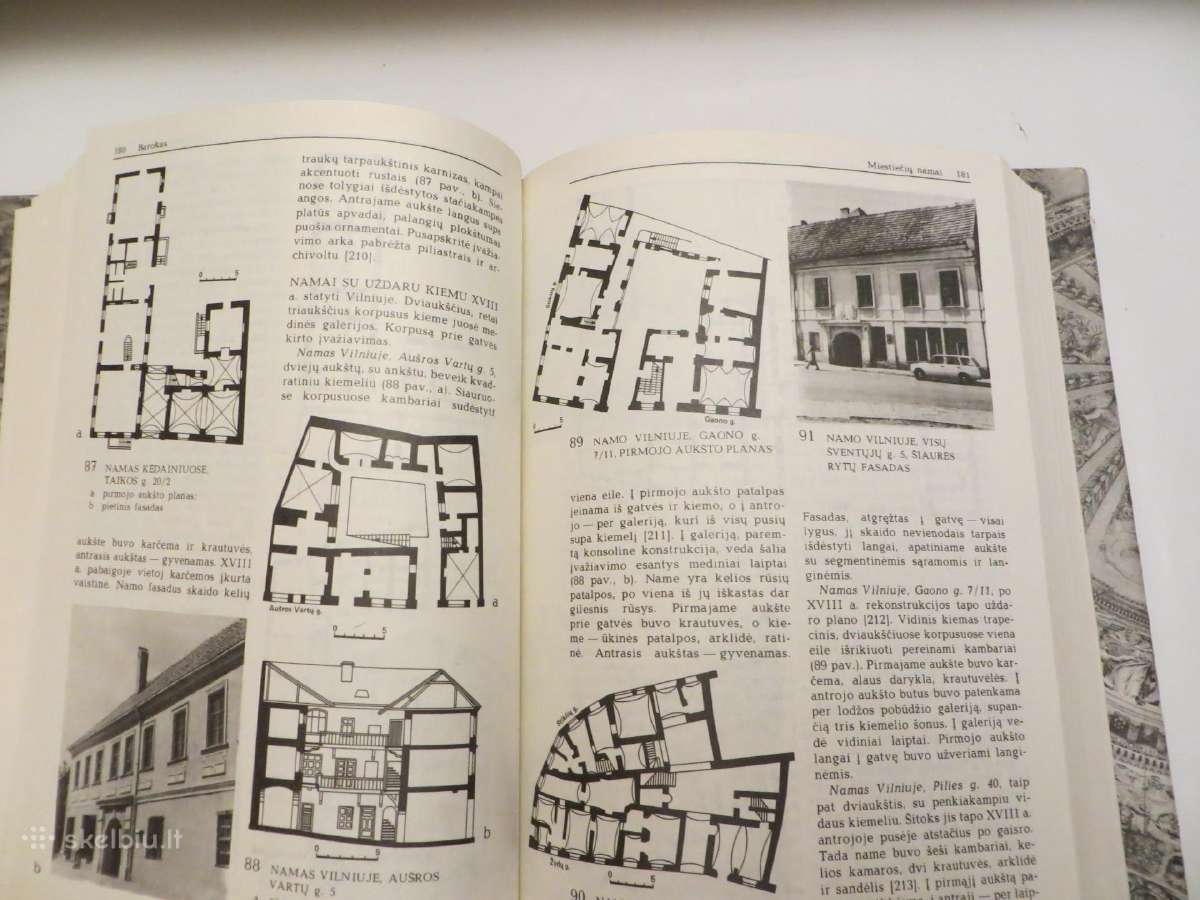 Knyga Lietuvos architektūros istorija 1-2 tomai - nuotraukos Nr. 26