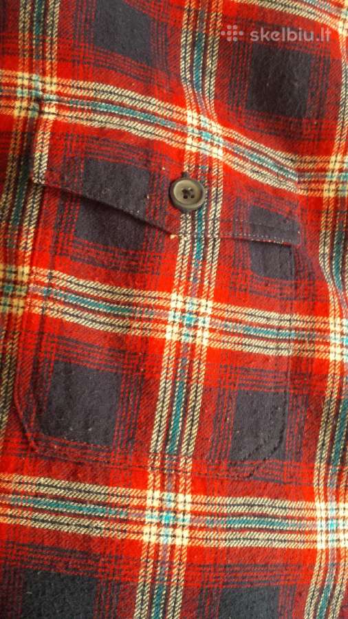 Vyriski flanel. pasiltinti marskiniai, baltiniai - nuotraukos Nr. 12