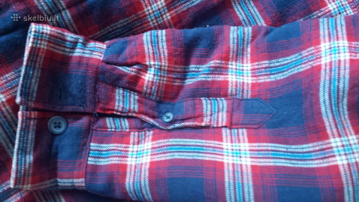 Vyriski flanel. pasiltinti marskiniai, baltiniai - nuotraukos Nr. 10