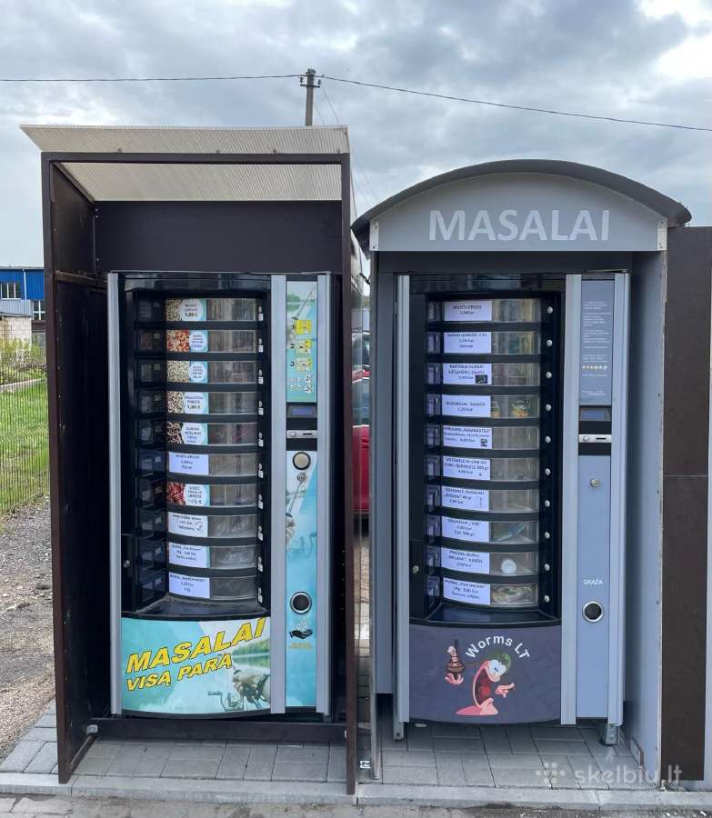 Masalų aparatai dirbantys visą parą! Kaunas!