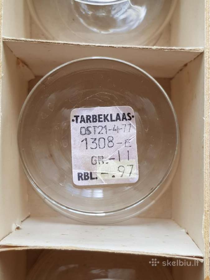 Vintažinės Likerio Taurelės , Tarbeklaas - nuotraukos Nr. 5