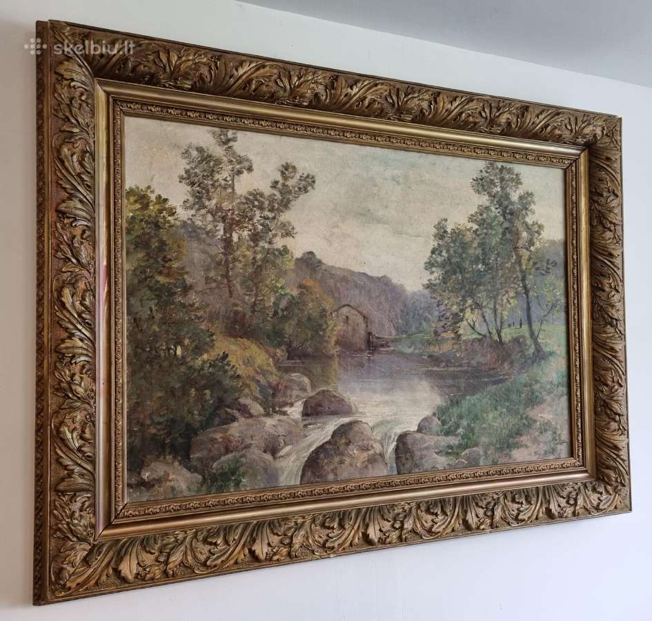 Paveikslas Marcel Boubinet 1910 metai 125 x 93 cm