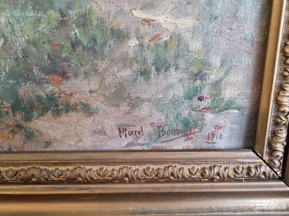 Paveikslas Marcel Boubinet 1910 metai 125 x 93 cm - nuotraukos Nr. 8