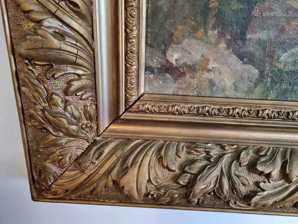 Paveikslas Marcel Boubinet 1910 metai 125 x 93 cm - nuotraukos Nr. 9