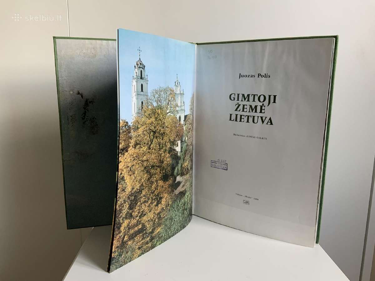 Knyga - Gimtoji žemė Lietuva