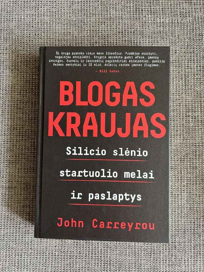 Knyga Blogas kraujas