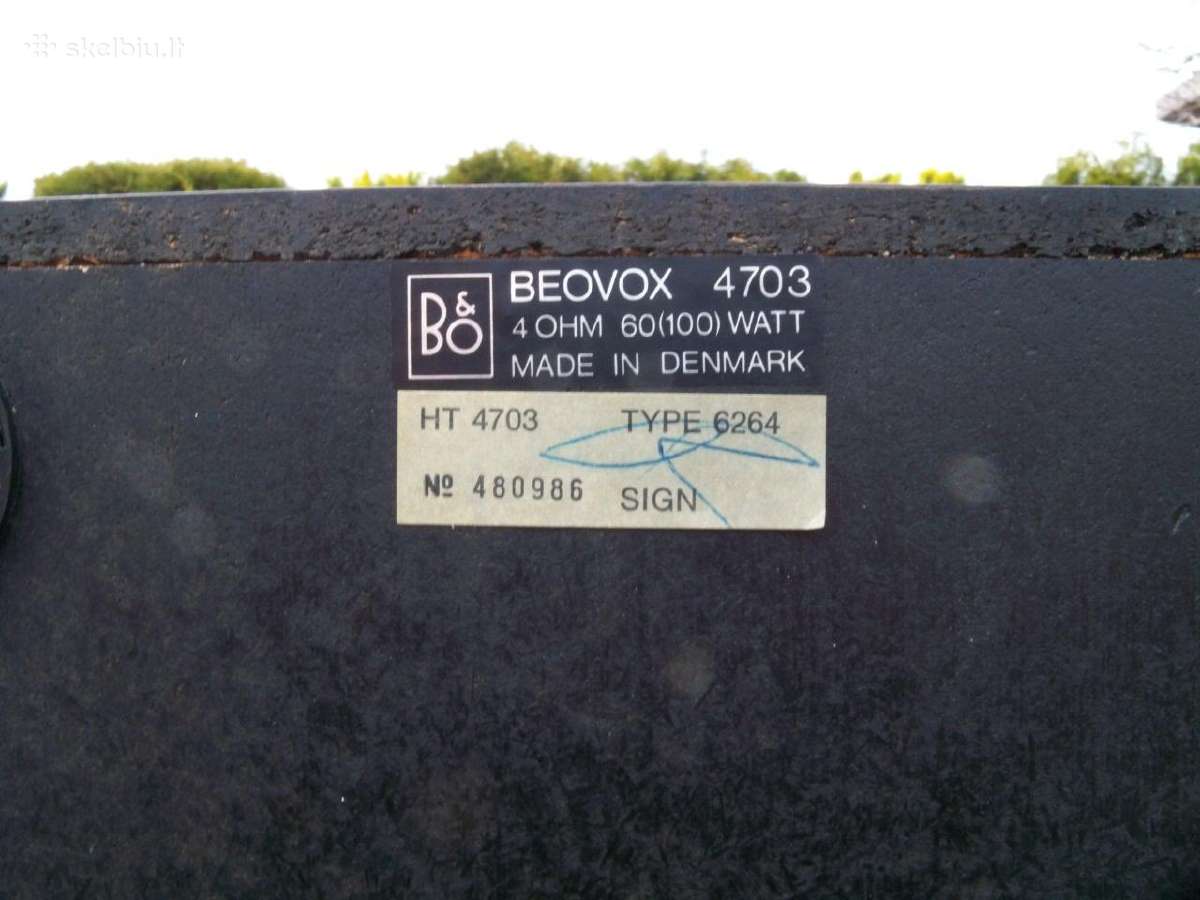 Beovox Cx100, CX 50, 4702, 4703. - nuotraukos Nr. 36