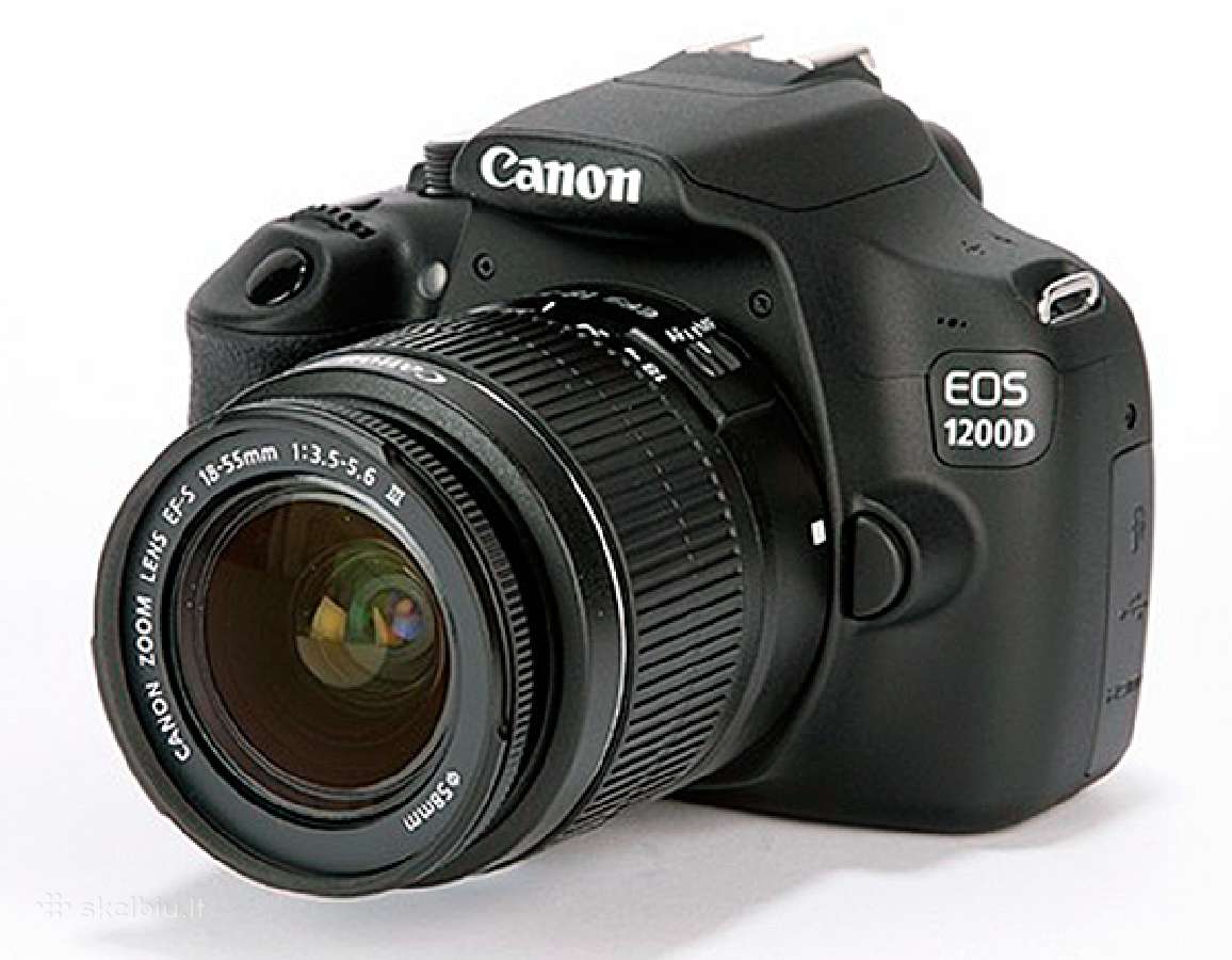 Canon EOS 2000d + 18-55 Is II fotoaparatas naujas