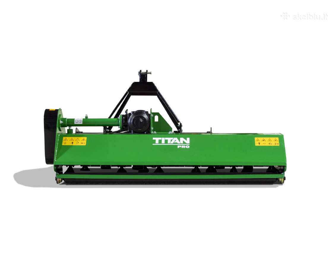 Titan Pro mulčeris 1,45m tik už 1490 eur su PVM