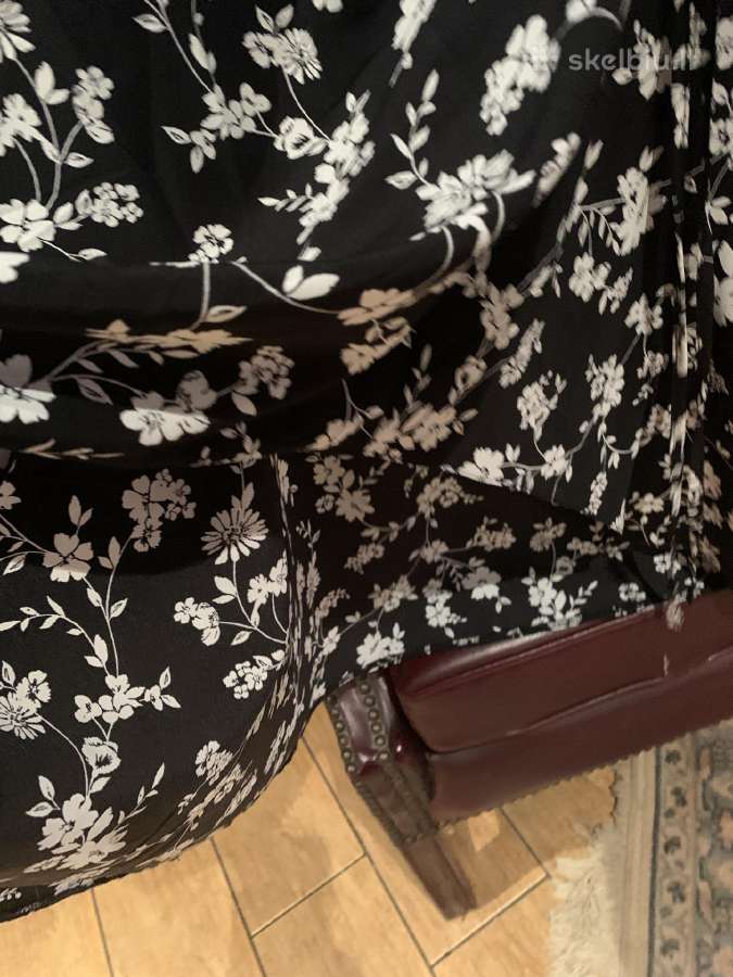 Juoda su baltomis gėlėmis Dorothy Perkins suknelė - nuotraukos Nr. 3
