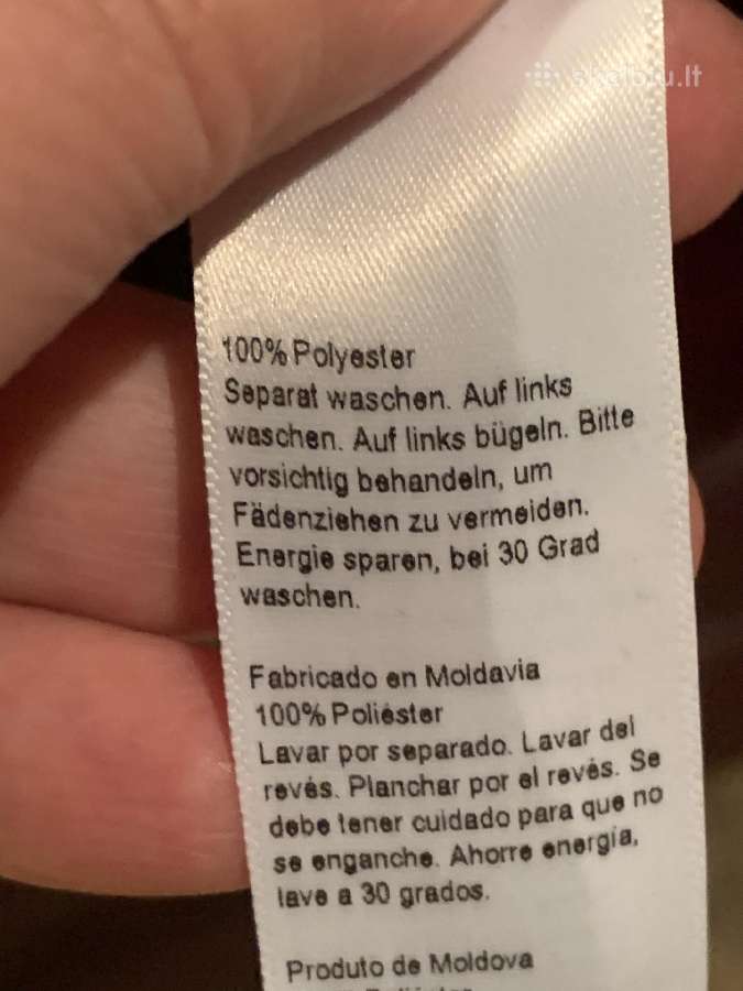Juoda su baltomis gėlėmis Dorothy Perkins suknelė - nuotraukos Nr. 9