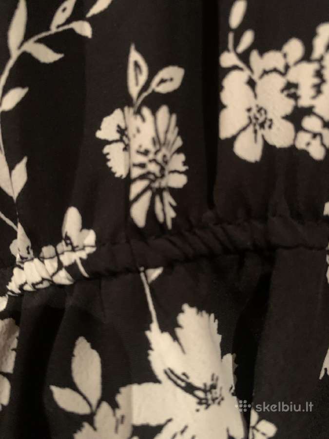 Juoda su baltomis gėlėmis Dorothy Perkins suknelė - nuotraukos Nr. 13