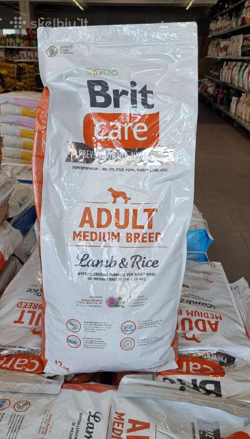 Super Kaina! Brit Care Adult Hp Medium Lamb 12kg - nuotraukos Nr. 3
