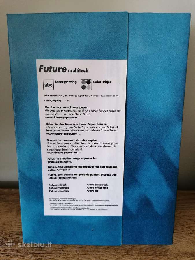 Biuro Popierius Future multitech - nuotraukos Nr. 2