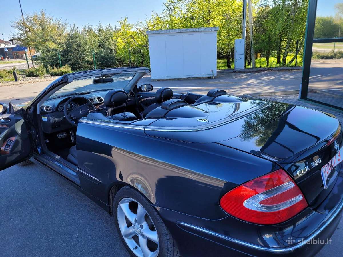 Mercedes-benz Clk320 Cabrio. 2005m. Automatas - nuotraukos Nr. 12