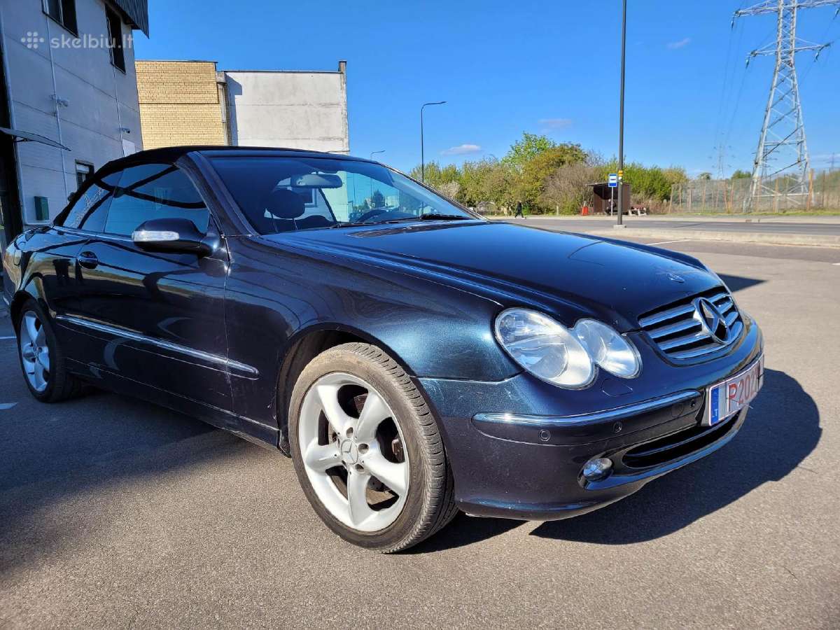 Mercedes-benz Clk320 Cabrio. 2005m. Automatas - nuotraukos Nr. 3