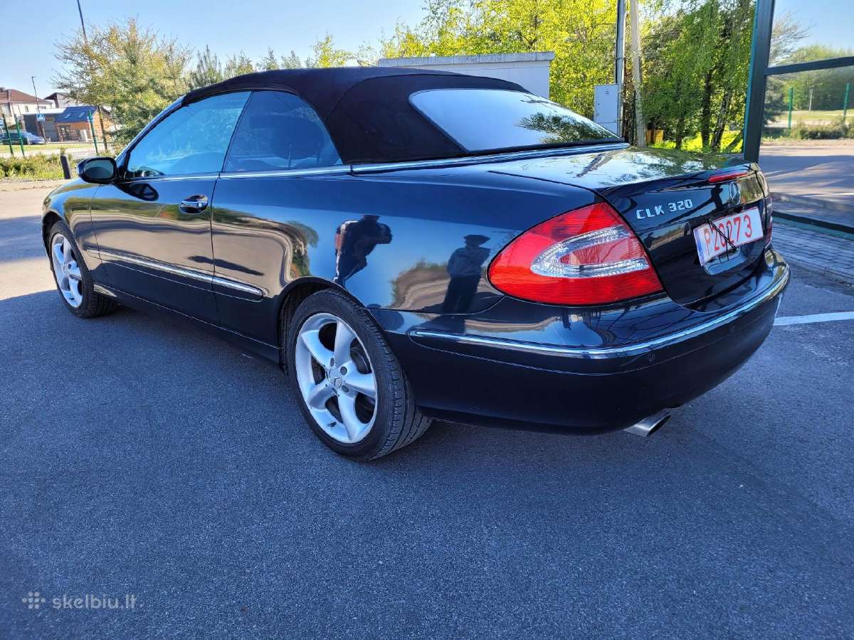 Mercedes-benz Clk320 Cabrio. 2005m. Automatas - nuotraukos Nr. 6