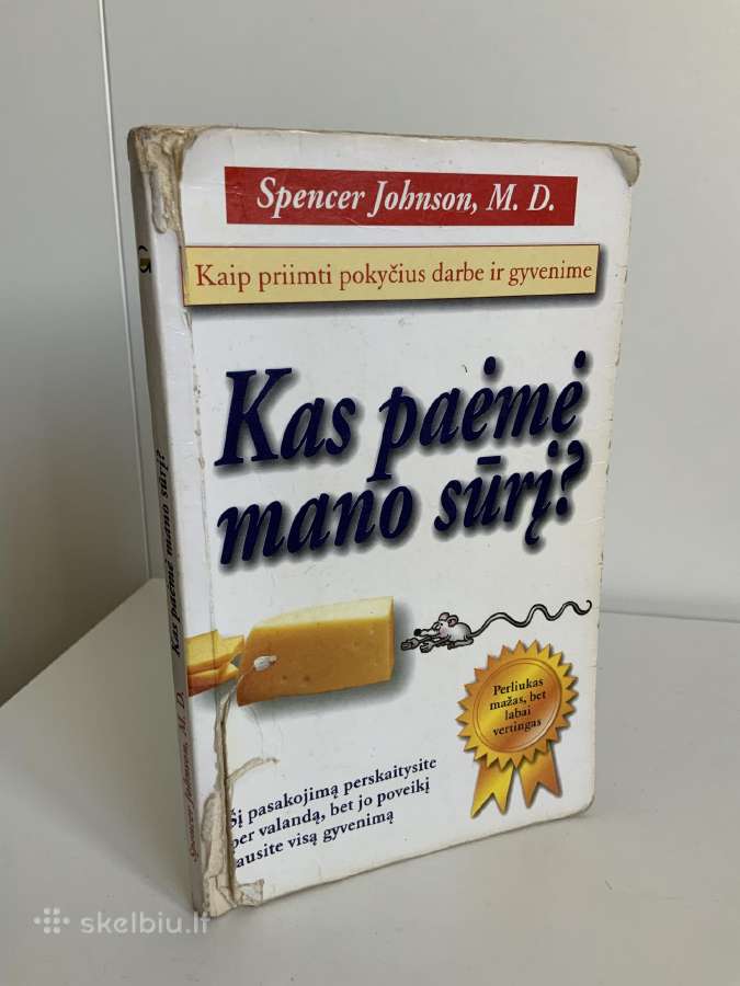 Knyga - Kas paėmė mano sūrį