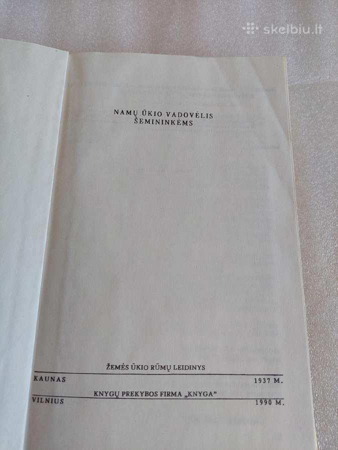 Namų ūkio vadovėlis šeimininkėms - nuotraukos Nr. 2