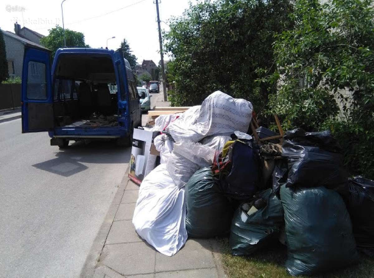 Senu baldu šiukšlių išvežimas perkraustymas - nuotraukos Nr. 6