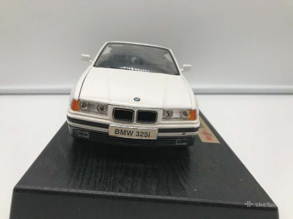 Bmw 3 serijos modeliukas e36 baltas kabrioletas - nuotraukos Nr. 2