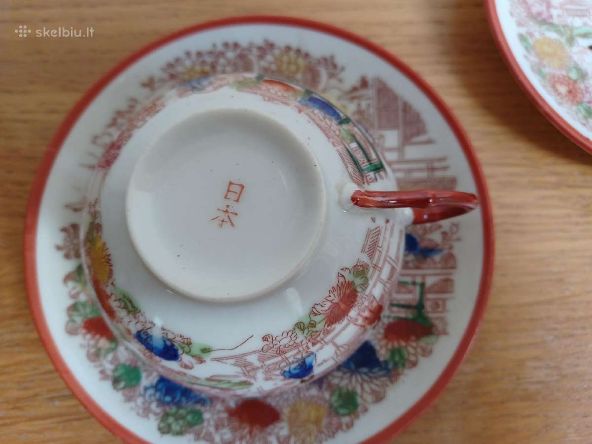 Porcelianinis japoniškas puodukas - nuotraukos Nr. 4