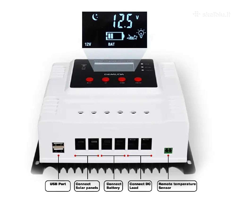 WiFi Valdiklis 60a saulės baterijai 12-48v ličio - nuotraukos Nr. 9