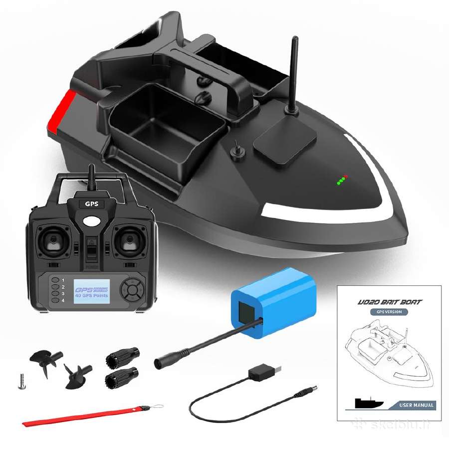 Flytec V020 pašarų laivelis su GPS navigacija - nuotraukos Nr. 8