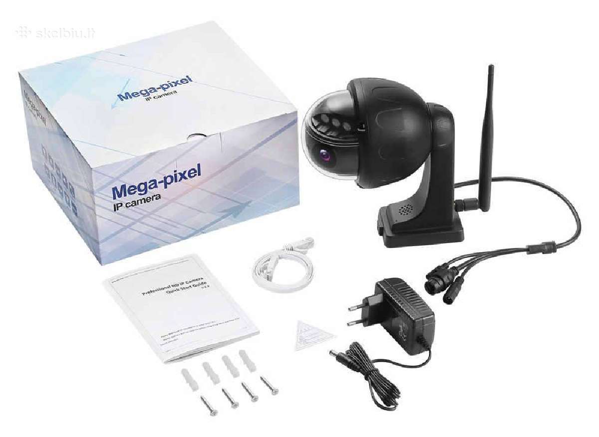 WiFi sekiojanti vaizdo kamera tamsintu stiklu 8 mp - nuotraukos Nr. 3
