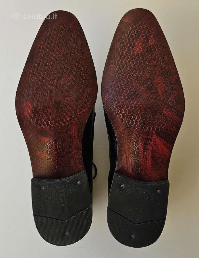 Batai lakiniai vyriški odiniai 39d. Nauji (30 Eur) - nuotraukos Nr. 5