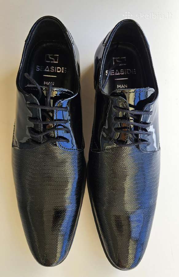 Batai lakiniai vyriški odiniai 39d. Nauji (30 Eur) - nuotraukos Nr. 4