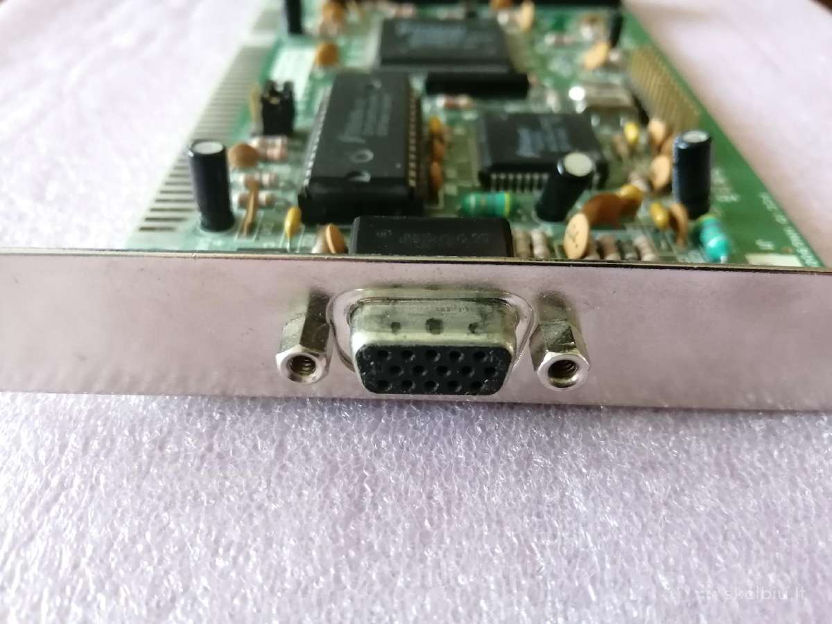 386 motherboard and video card - nuotraukos Nr. 2