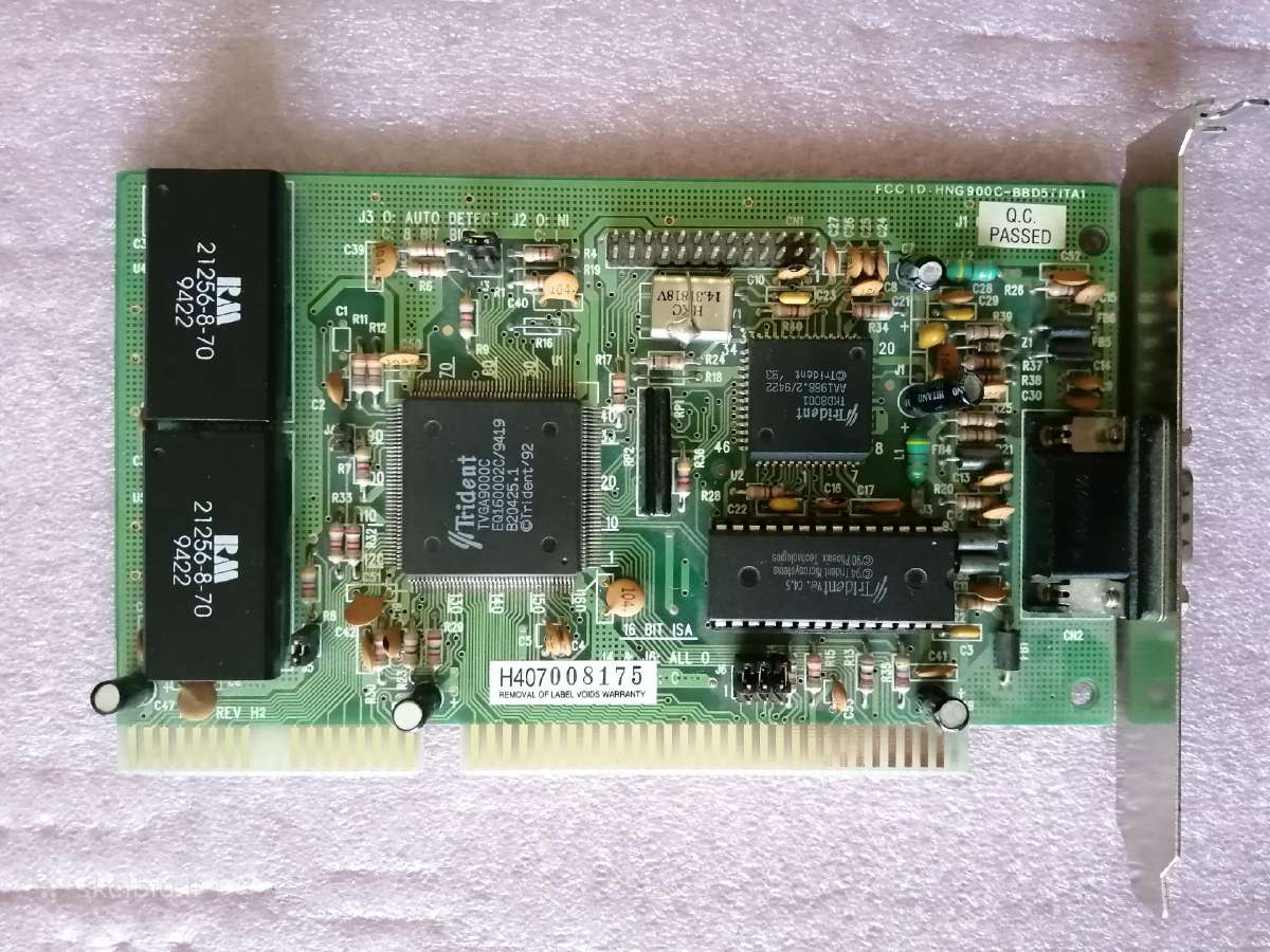 386 motherboard and video card - nuotraukos Nr. 3