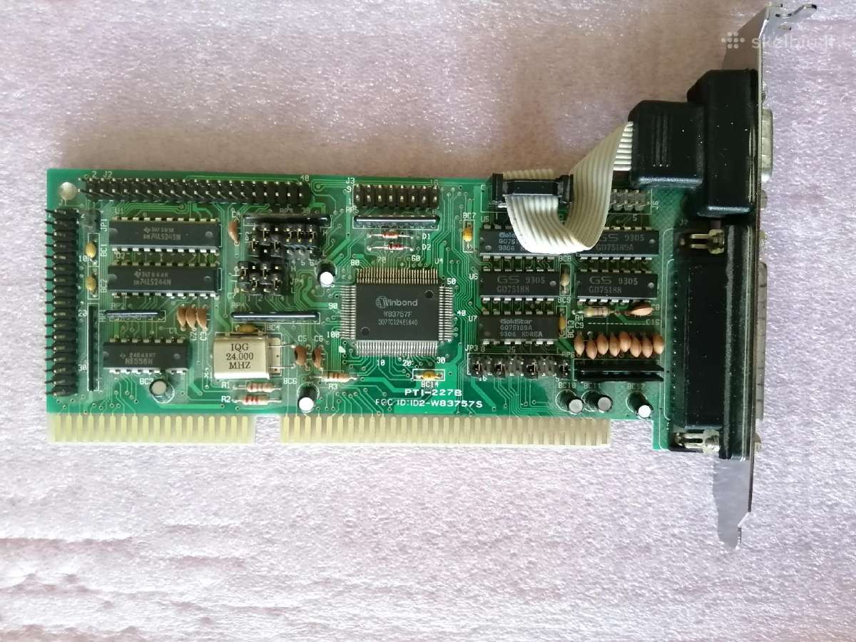 386 motherboard and video card - nuotraukos Nr. 5