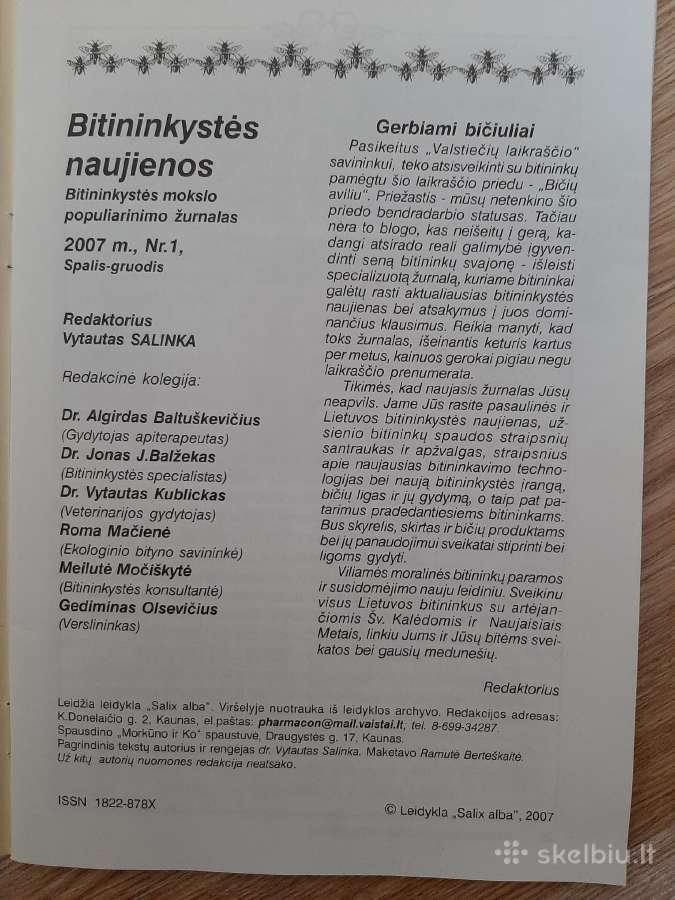 Bitininkystės naujienos 2007-1 - nuotraukos Nr. 2