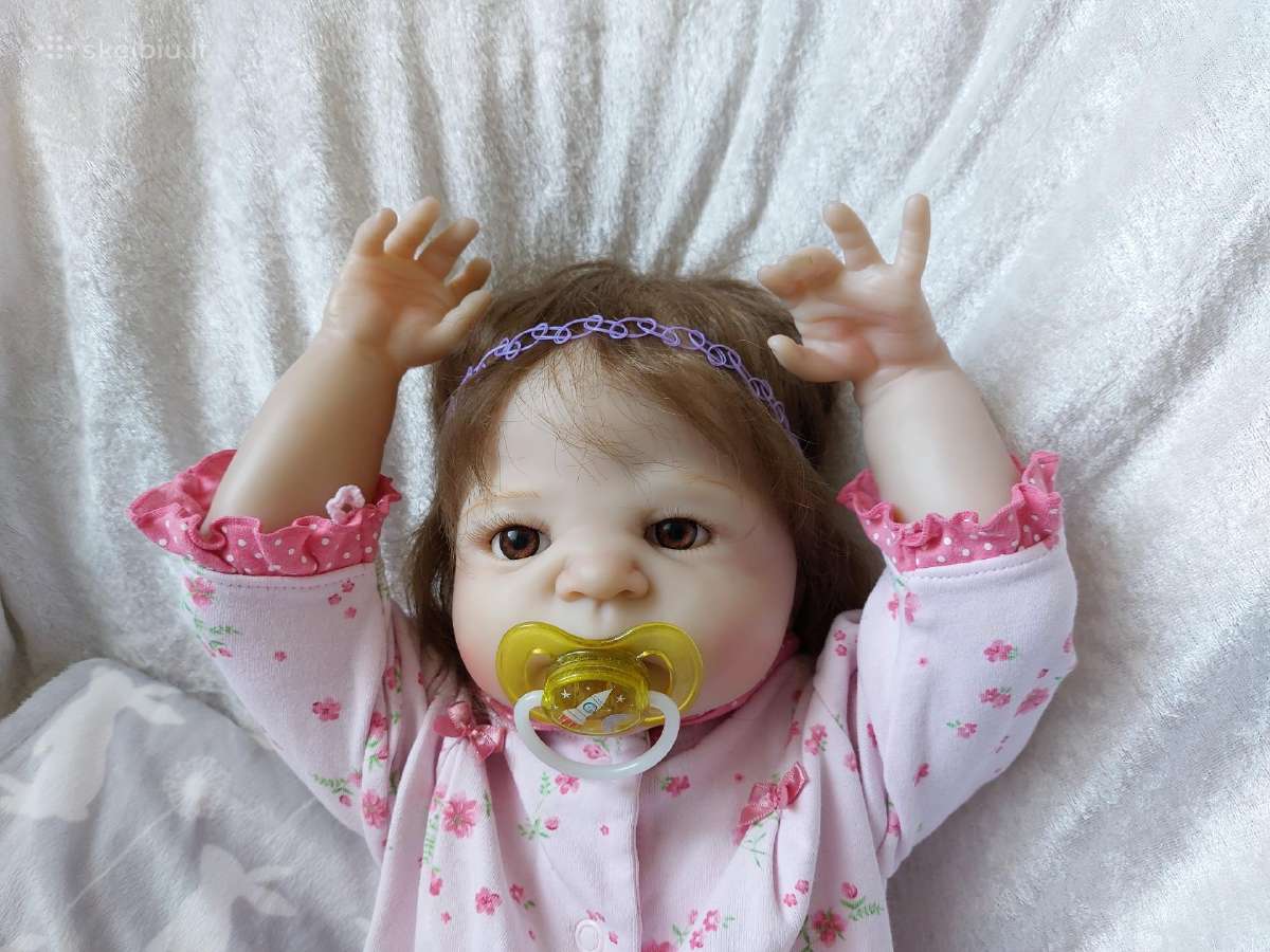 Reborn mergaitė Maja,58 cm - nuotraukos Nr. 2