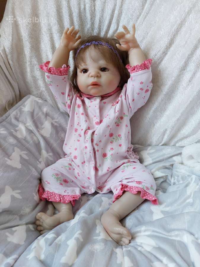 Reborn mergaitė Maja,58 cm - nuotraukos Nr. 10