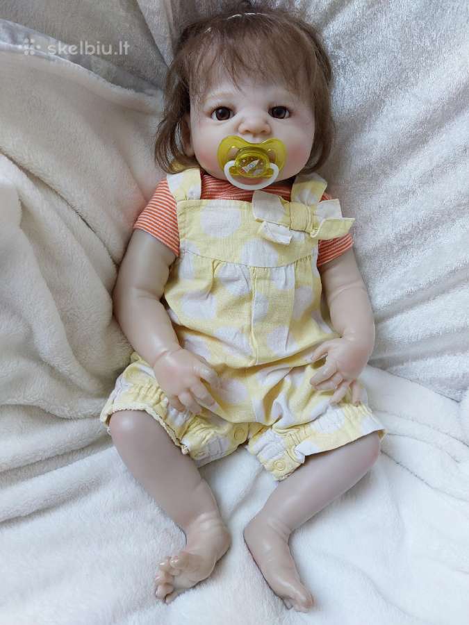 Reborn mergaitė Maja,58 cm - nuotraukos Nr. 4