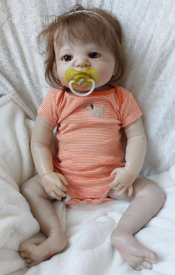 Reborn mergaitė Maja,58 cm - nuotraukos Nr. 5