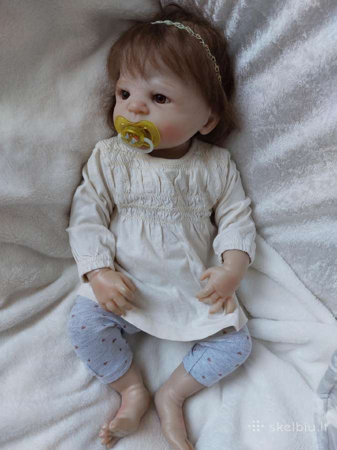 Reborn mergaitė Maja,58 cm - nuotraukos Nr. 7