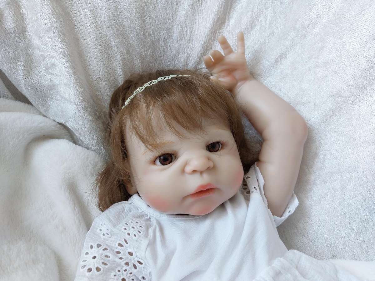 Reborn mergaitė Maja,58 cm - nuotraukos Nr. 11