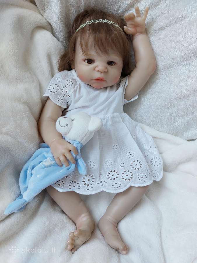 Reborn mergaitė Maja,58 cm - nuotraukos Nr. 3