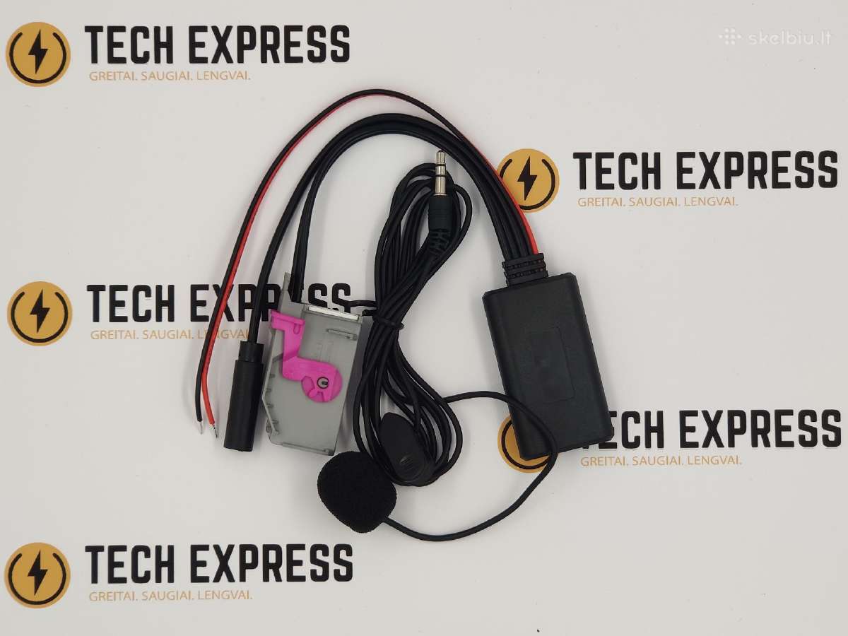 Audi rns-e rnse bluetooth adapteris su mikrofonu